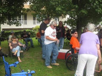 Kirk`s cookout-C- 8/29/09