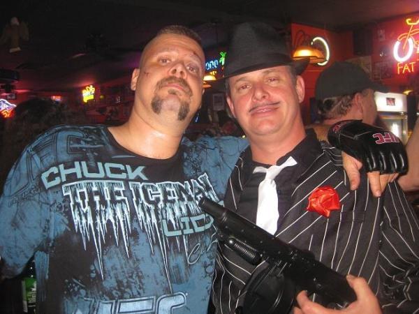 Erik and Mike keeping watch