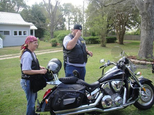 FARTHER MIKE BLESSING THE FROG!