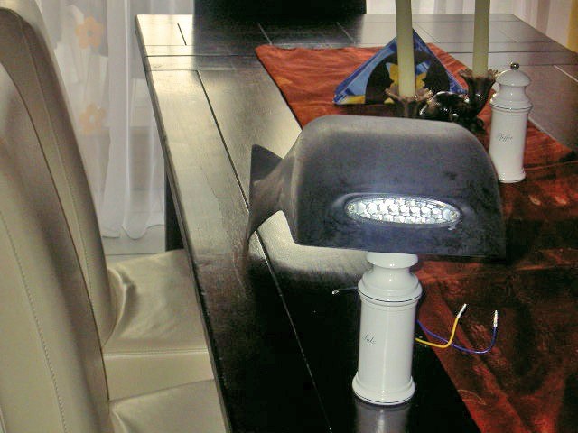 white light in fender