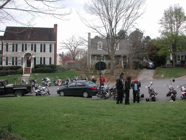 Taken from Mike`s front yard