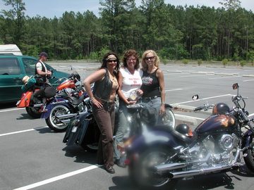 Takin a break ridin back to Raleigh