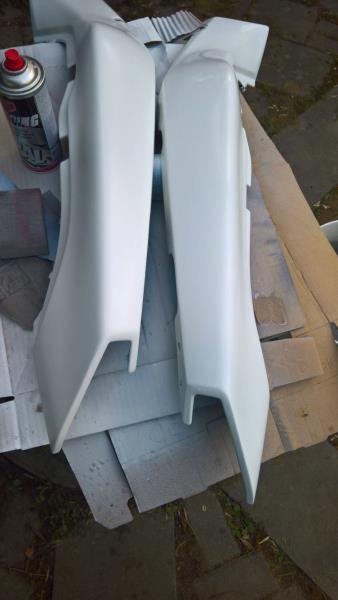 primer-C- 1k basic paint-C- finishes with 2k clear vanish