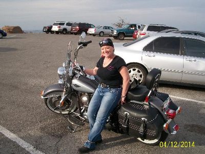 Spicey1 and her Harley