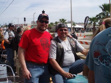 Dude-C- I`ve seen where that hand has been all day. Get it off of my vest.