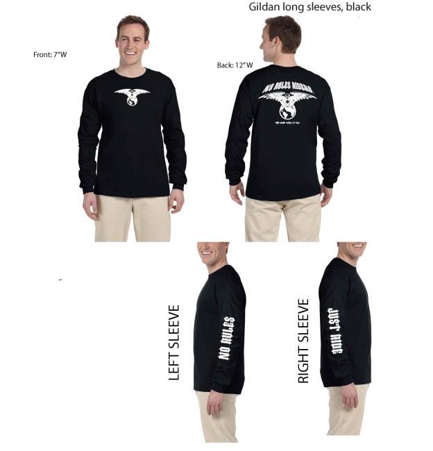 Long Sleeve-C- Black