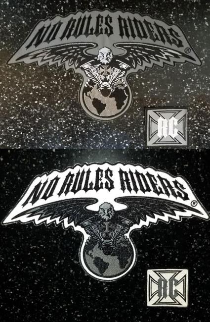 Reflective and Black 13 and 12 inch