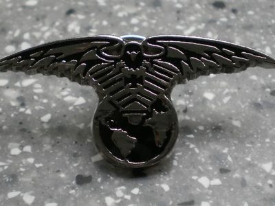 Pin - Eagle/Globe Large