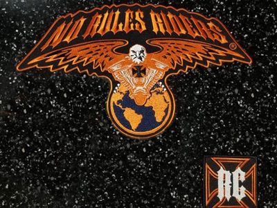 Orange-C- 13 inch back patch