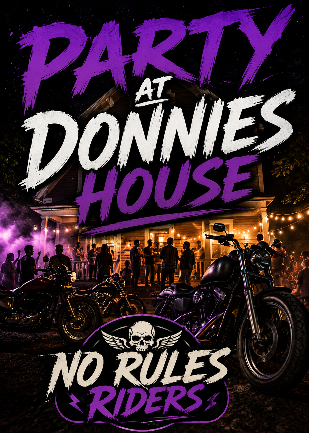 Huge Party at Donnies House